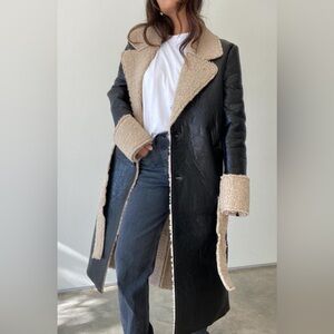 Shearling coat. New with tags. Never worn.